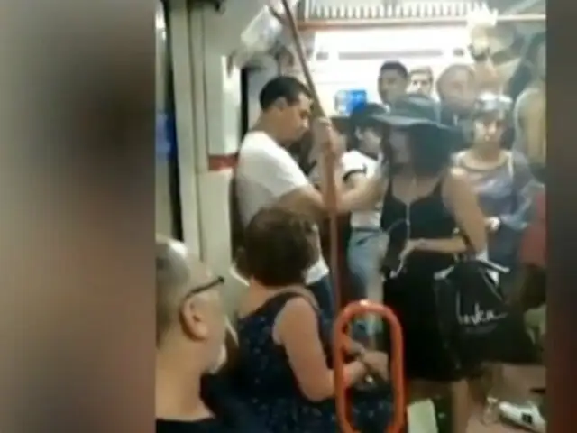 España: niña es víctima de racismo al interior del Metro de Madrid