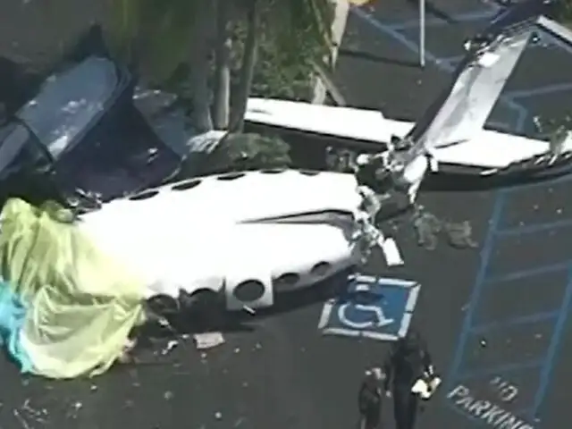 EEUU: al menos cinco fallecidos tras estrellarse avioneta en California