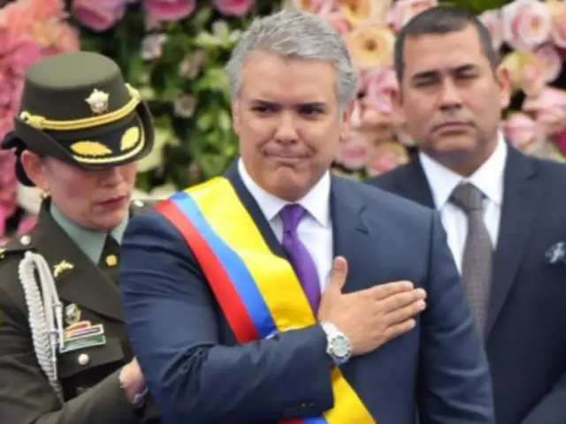 Iván Duque asume oficialmente la presidencia de Colombia