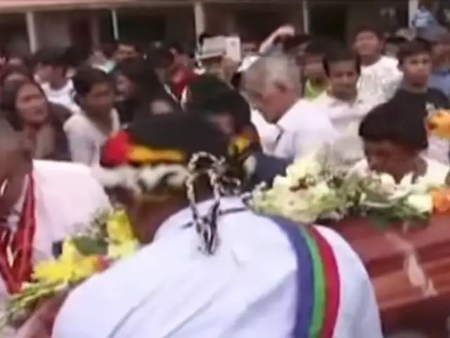 Bagua: sacerdote asesinato fue despedido en medio de cánticos y oraciones