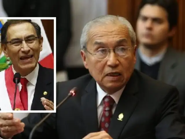 Fiscal de la Nación se pronuncia sobre pedido de autocrítica del presidente Vizcarra
