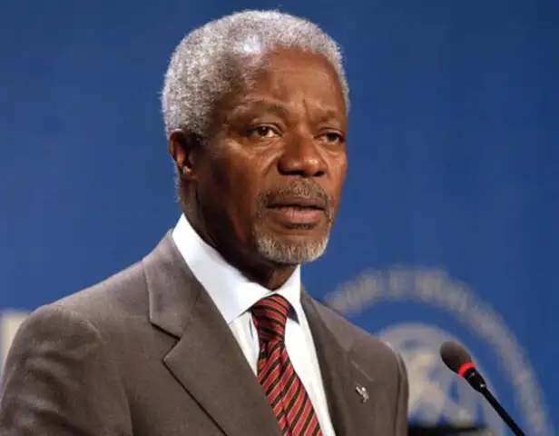 Falleció Kofi Annan, ex secretario general de la ONU y Nobel de la Paz