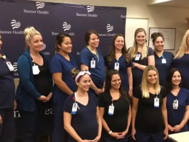 EEUU: 16 enfermeras gestantes trabajan en hospital de Arizona
