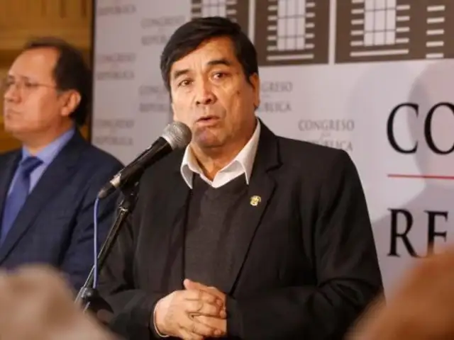 Congresista Benicio Ríos fue capturado y ahora será trasladado a un penal de Cusco