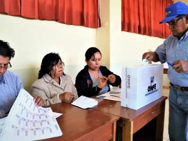 Elecciones 2020: casi 25 millones de peruanos habilitados para votar