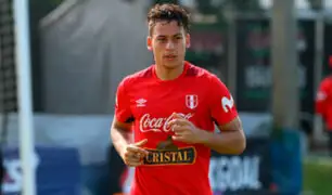 Cristian Benavente llegó a Lima para amistosos con la selección