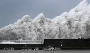 Japón: tifón Jebi tocó tierra y es considerado uno de los más fuertes en los últimos 25 años