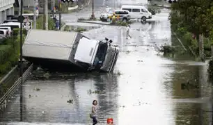 Japón: paso de tifón Jebi deja 7 muertos y más de 200 heridos