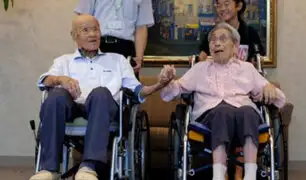 Japón: la pareja más longeva entró en el Libro de los Récords Guinness