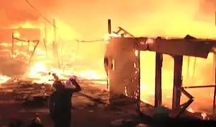 Callao: voraz incendio consumió al menos 15 viviendas en Puerto Nuevo