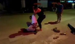 Tarapoto: travesti golpea a un hombre en la vía pública por no pagar servicios