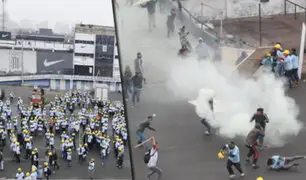 Estadio Matute: se registraron enfrentamientos entre barristas y grupo evangélico