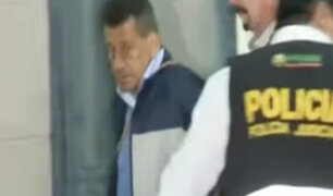 Margot Liendo y Osmán Morote fueron llevados a carceleta de Palacio de Justicia