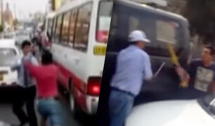 El caos en el transporte público parece no tener fin en las calles de Lima