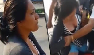 Tarapoto: mujer se resiste a ser intervenida durante operativo policial