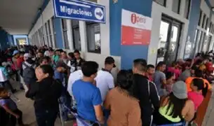 Tumbes: niños venezolanos llegan a frontera acompañados de vecinos o familiares