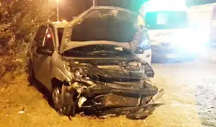 Pasajeros sobrevivieron a accidente vehicular en Piura