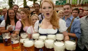 Alemania: empezó el “Oktoberfest”, la fiesta de la cerveza