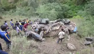 Se incrementa a 23 el número de muertos tras despiste de bus en Cusco