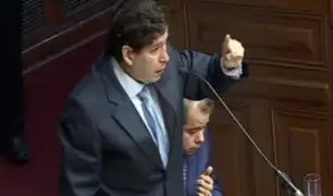 Iván Noguera lloró durante sesión de la Comisión Permanente del Congreso