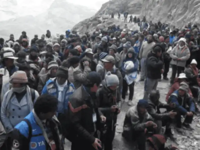 Ayacucho: comuneros paralizan obras de Minera Catalina Huanca