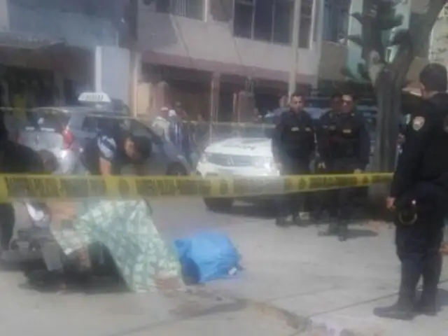 Asesinan a dos personas a balazos en Trujillo por presunto ajuste de cuentes