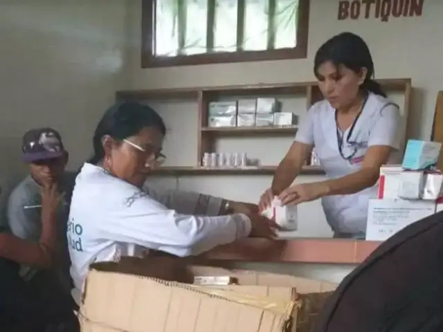 Loreto: entregan medicamentos a comunidades nativas amazónicas para combatir enfermedades