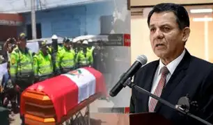 Ministro del Interior se pronuncia por asesinato de policía en el cerro San Cosme