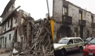 ¡Peligro constante!: cada semana colapsan viviendas antiguas en Lima Metropolitana y en el Callao