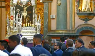 Alianza Lima se encomendó a la sagrada imagen del Señor de los Milagros