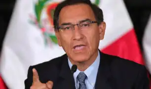 Presidente Vizcarra descartó que se esté planeando un golpe de Estado
