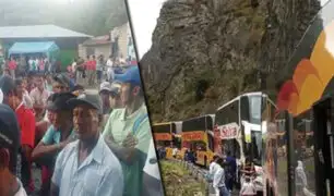 Junín: cafetaleros bloquean Carretera Central en su tercer día de paro