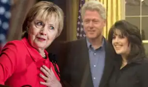 Hillary Clinton defiende a su esposo por caso Lewinsky