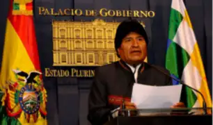 Evo Morales ordena abandonar puerto de arica y anuncia exportar la carga por el puerto de Ilo
