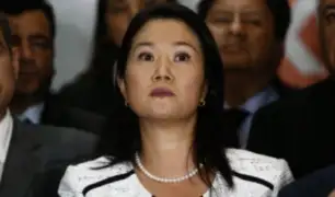 Fiscalía pide 36 meses de prisión preventiva para Keiko Fujimori