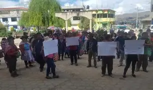 Apurímac: pobladores exigen a alcalde culminar obras paralizadas