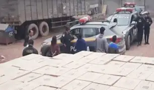Chorrillos: capturan a banda que robó un camión cargado de productos lácteos