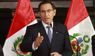 Presidente Martín Vizcarra niega persecución política en el Perú