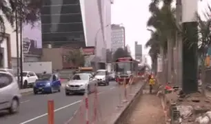 Municipalidad de Lima inició la construcción de cuarto carril en Av. Javier Prado