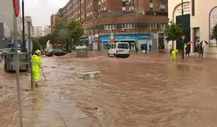 España: millonarias pérdidas tras fuertes precipitaciones en Málaga