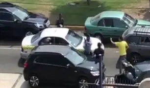 Surco: aparece nuevo video de taxista violento