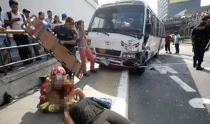 Municipio de Lima suspende servicio de 'El Chosicano' tras accidente