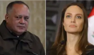 Venezuela: Diosdado Cabello vuelve a arremeter contra Angelina Jolie  