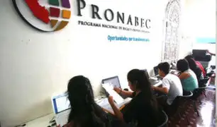 Pronabec lanza programa de 2,700 becas para estudiantes de escasos recursos económicos