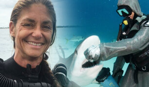Bahamas: conozca a la mujer que es conocida como la “Dentista de Tiburones”