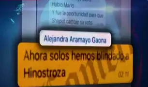 Según El Comercio, nuevos chats de "La Botica" confirmarían blindaje a César Hinostroza