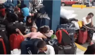 Tumbes: 4 mil venezolanos pasan la noche en el Cebaf