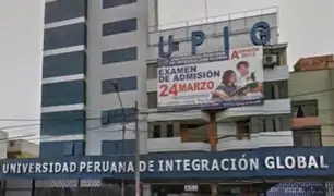 Sunedu niega licencia a “Universidad peruana de integración global”
