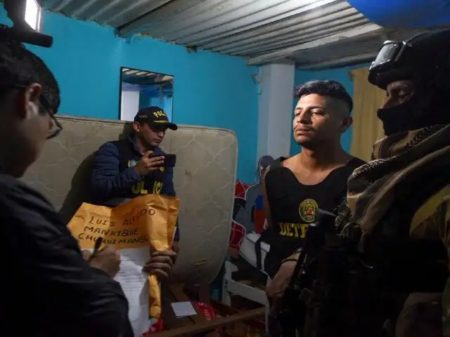‘Los Malditos de Angamos’: PNP desarticuló banda dedicada al sicariato y extorsión