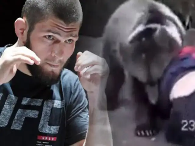 UFC: campeón ruso de niño entrenaba con un oso siberiano salvaje